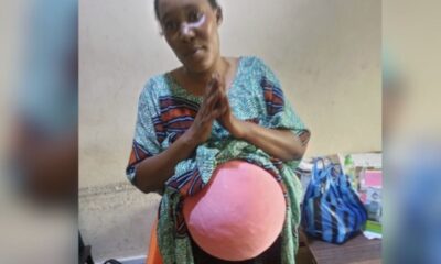 NDLEA Arrests Woman Who Faked Pregnancy to Smuggle 3,200 Tramadol Capsules