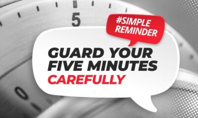 Guard your five minutes