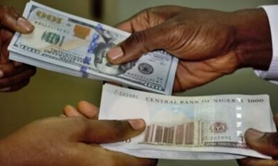 Naira Falls Above N1,400 per Dollar at Official Foreign Exchange Market