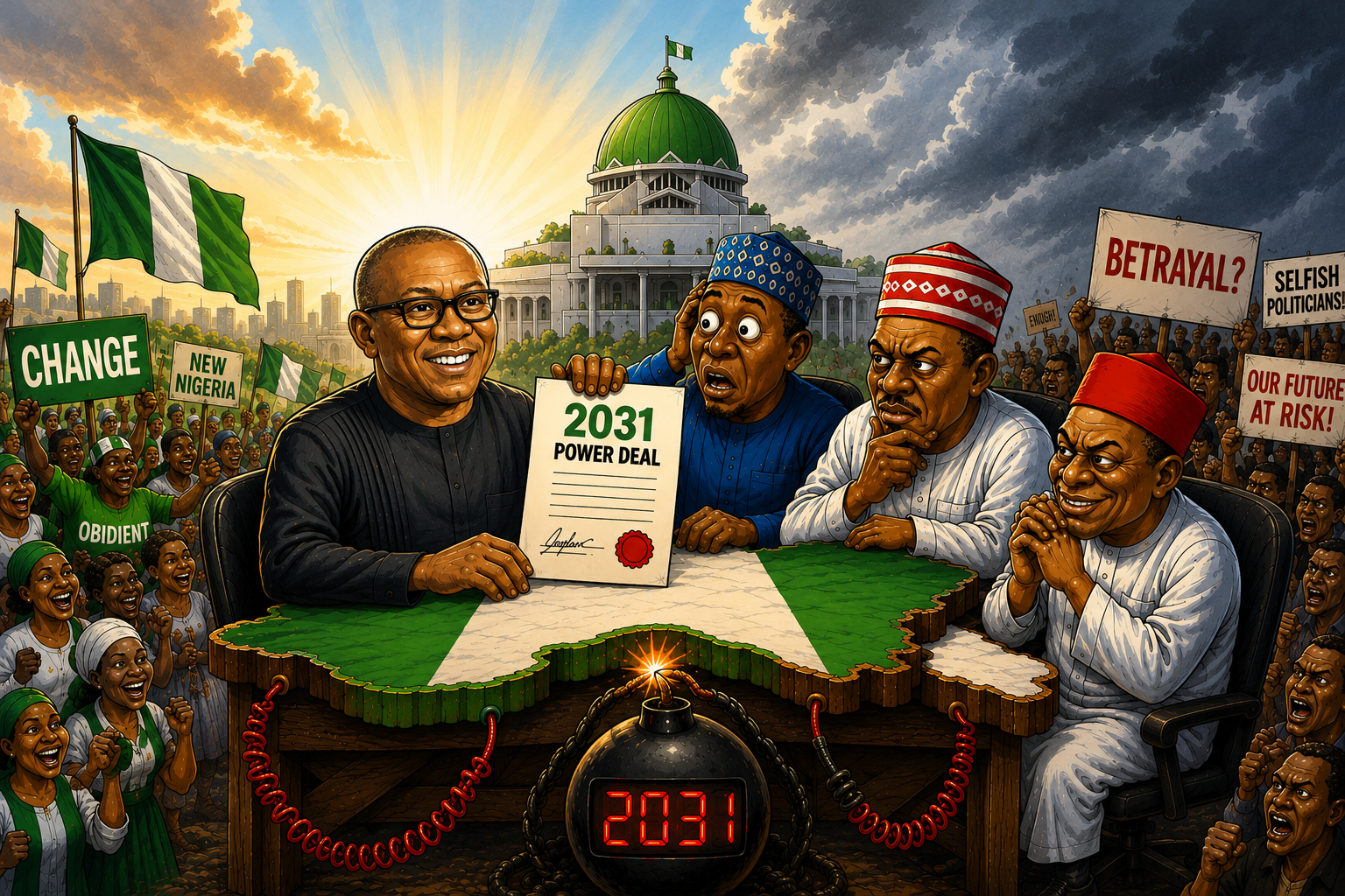 NDC’s 2031 Power Deal Strategic Masterstroke or Political Time Bomb