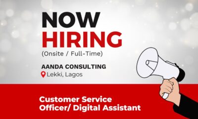 NOW HIRING: Customer Service Officer / Digital Assistant
